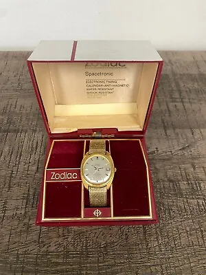 Zodiac Spacetronic Watch W/ Original Box • $225