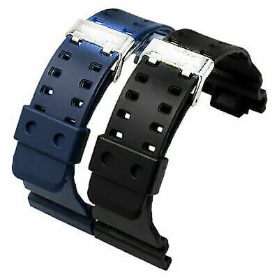 Replacement For Casio G-Shock G-8900 GA-100 GA-110 GA-200 Black Watch Band Strap • $10.99