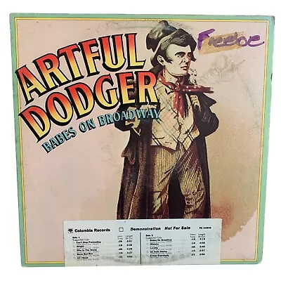 Artful Dodger - Babes On Broadway - 1977 Promo Vinyl 12'' Lp VG Hard Rock AOR • $9.38