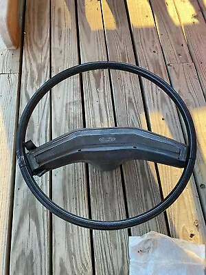 1978 1979 Ford Bronco Truck Steering Wheel Horn Pad Black 78 79 F150 F250 F350 • $135