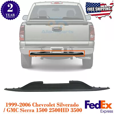 Rear Bumper Step Pad Center For 1999-2006 Sierra Silverado 1500 2500 3500 • $72.31