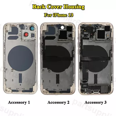 Rear Back Cover Housing Battery Door Frame Replacement Part For IPhone 13 6.1  • $25.14