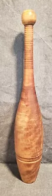 19.5  Antique Vintage 2.5 Lbs Wooden Juggling Pin /Indian Club Carnival • $74.99