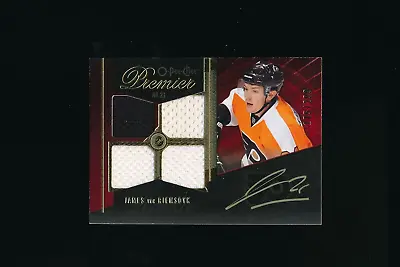 2009-10 O-Pee-Chee Premier Auto Quad Patch #62 James Van Riemsdyk RC 175/299 • $14.95