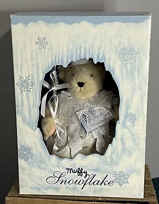 Muffy VanderBear Snowflake Bear In Box 1993 Limited Edition • $16