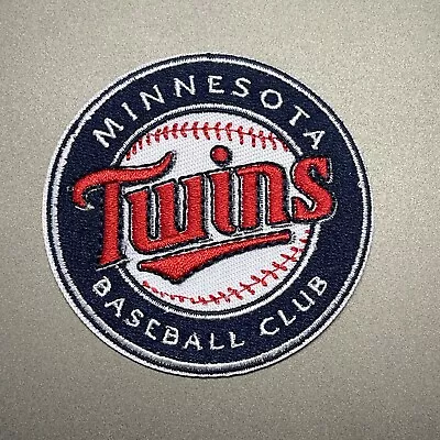Minnesota Twins Logo Patch Embroidered Iron 2.75x2.75 • $4.85
