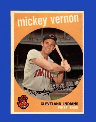 1959 Topps Set-Break #115 Mickey Vernon EX-EXMINT *GMCARDS* • $0.84