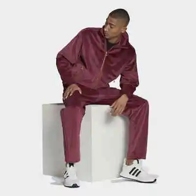Adidas Originals Men's Adicolor Velour FireBird Suit (Jacket & Pant) • $425