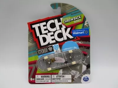 Tech Deck Throwback Series Rare Stereo Fingerboard Skateboard Walmart Exclusive • $9.83