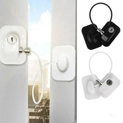 $10.99 • Buy Refrigerator Lock Freezer Door Lock Strong Adhesive Child Safety Device