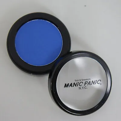MANIC PANIC Pressed Powder Eye Shadow Matte VOODOO BLUE Goth Punk Vamp NEW • $12.41