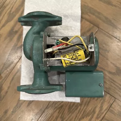 Taco Green Cartridge Hot Water Boiler Circulator Motor  1/25 HP 115 Volts Used • $23.25