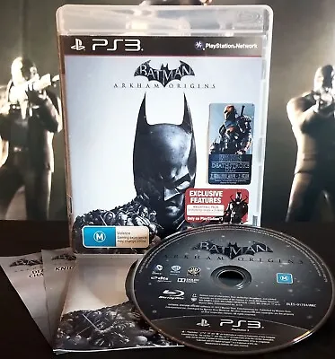 Batman: Arkham Origins PS3 Game By Warner Bros Montréal [PAL CIB Complete] • $39.99