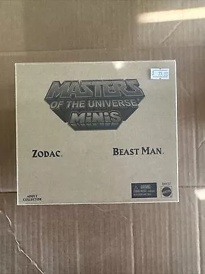 ZODAC + BEAST MAN Masters Of The Universe Classics MOTU 2014 New • $27.80