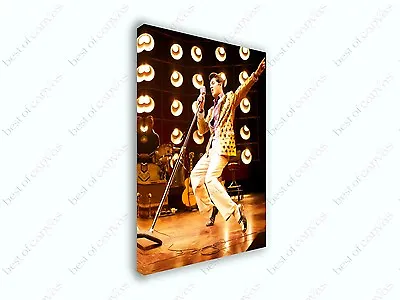 Elvis Presley #2 Rock And Roll Singer  Painting Canvas Print Art Home Decor Wall • $465.51