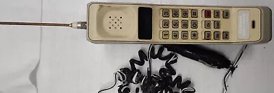 Vintage 80s Dynatac 8000 Motorola Brick Cell Mobile Car Phone Telephone With Ad • $68