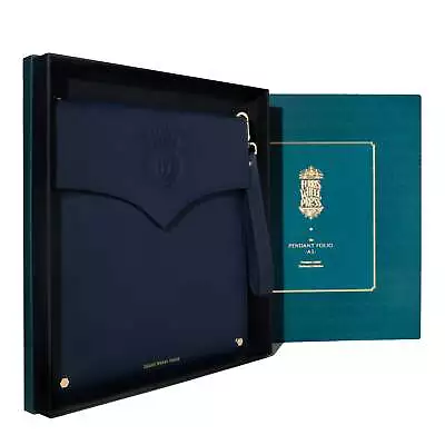 The Leather Stationary A5 Pendant Folio By Ferris Wheel Press- You Pick Color! • $250