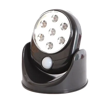 Motion Sensor PIR Battery Operated Indoor Outdoor Garden Security LED Light • £8.89