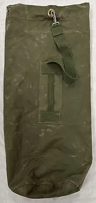 British Military Issue Green Heavy Duty Fabric Kit Bag Sea Sack Pack • £24.95