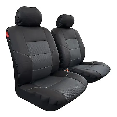 $76.99 • Buy Heavy Duty Waterproof Canvas Seat Covers For Suzuki Grand Vitara Black Carbon