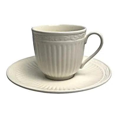 Mikasa Flat Italian Countryside Stoneware Teacup Tea Cup Saucer Set Discontinued • $6.99