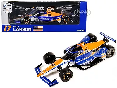 Dallara Indycar #17 Larson  Hendrick  Ntt Series 2024 1/18 By Greenlight 11218 • $74.99