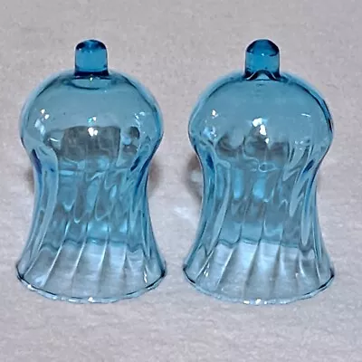 HomeCo Blue Swirl Votive Cup Candle Holder Set/2 Vintage Home Interiors • $12