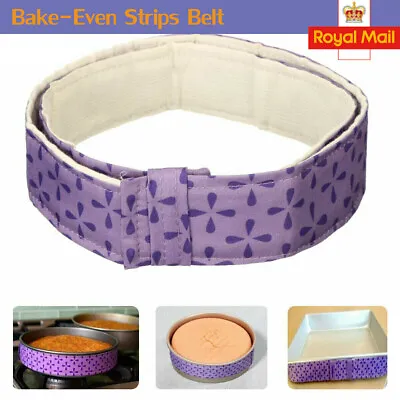 Wilton Bake-Even Strips Belt Bake Even Bake Moist Level Cake Bread Baking Tool • £3.57