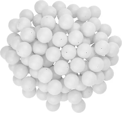 3/4  Mini Ping Pong/Table Tennis/Beer Pong Round Balls (100 Pack) 19Mm White • $22.49