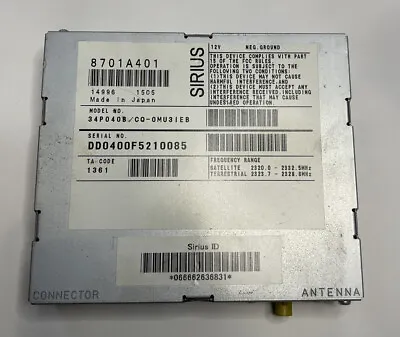 2008-2015 Mitsubishi Evolution X Sirius Satellite Radio Receiver Module 08-15 • $19