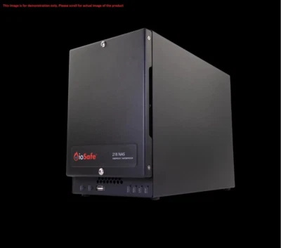 £249 • Buy Synology DS218 IoSafe 2 Bay Diskless NAS Fireproof Waterproof (Diskless)