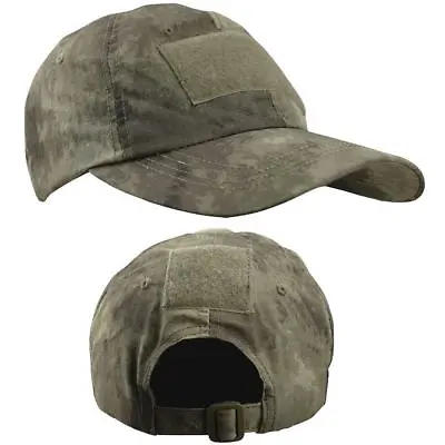 Army Style Camouflage Tactical Operators Military Baseball Cap Hat One Size • £8.95