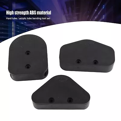 3Pcs 16mm OD 45/90 /180 Degree Acrylic Hard Rigid Tube Bender Mould Tool Kit SD0 • $21.59