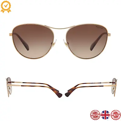 £89.99 • Buy Ralph By Ralph Lauren  Women's  Sunglasses Casual RA4126 Oval Rose Gold