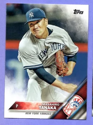 2016 Topps  #662 Masahiro Tanaka  Yankees • $1.40