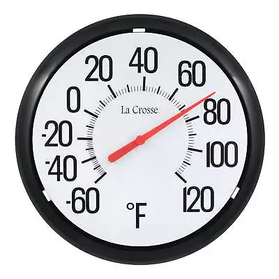 La Crosse13.25 Basics Plastic0.75lb Not Battery Powered Analog Dial Thermometer • $23.62