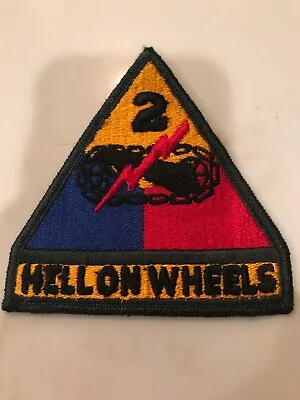 Hell On Wheels Military Patch Cloth Vintage Army Sew On Militia • $9.50