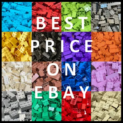 LEGO Bricks 50-2x2 40-2x3  30-2x4  25-2x6 Choose Colour/Size 3001 3002 3003 2456 • £5.99