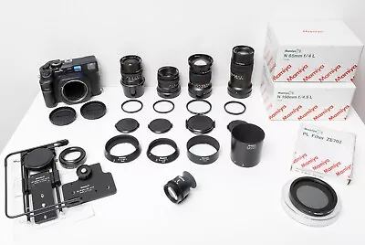Mamiya 7 II Medium Format Film Camera With 65+80+150+210 Lenses + Accessories • $7950