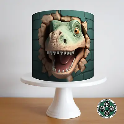 Dinosaur Cake Topper Border Strip Pattern Wrap Birthday Party Decoration Gift • £6.49