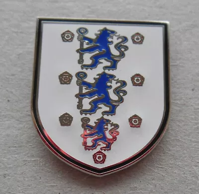 Chelsea 3 Lions England Shield Enamel Pin Badge   • £3.99