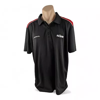 Holden Racing Team HSV Maloo Polo Shirt Size 2XL Black Red • $44.99
