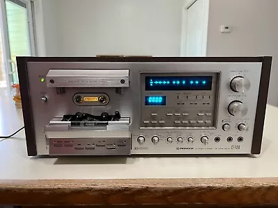 PIONEER CT-F1250 Stereo Cassette Tape Deck Watch Video!!! • $900