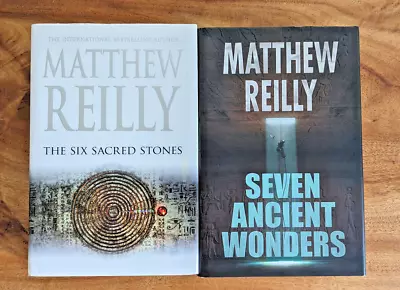Matthew Reilly - The Six Sacred Stones (Signed) & Seven Ancient Wonders • $20