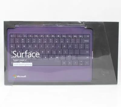 Microsoft Surface RT / 2 / Pro 1 / Pro 2 Type Cover PURPLE Keyboard  (LA042021) • $149.95