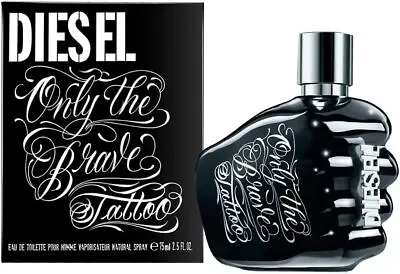 £34.99 • Buy Diesel Only The Brave Tattoo For Men 75ml Eau De Toilette