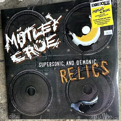 Motley Crue - Supersonic & Demonic Relics Pic Disc RSD 2024 New LP Vinyl Record • $78