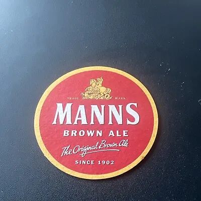 Manns Northampton Brewery Northampton Northamptonshire England ..2002 Beer Mat • £0.80