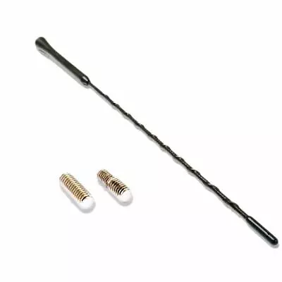 40cm Universal Replacement Antenna Car Roof Aerial Mast With M5 & M6 Fittings • £4.63