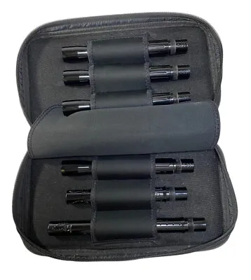 $59.95 • Buy Redz Paintball Gun Barrels Kit Sft Gloss Black 2 Tips .687 .689 .691 .693 Case